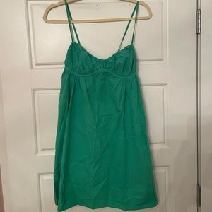 Kelly green Zara mini dress
